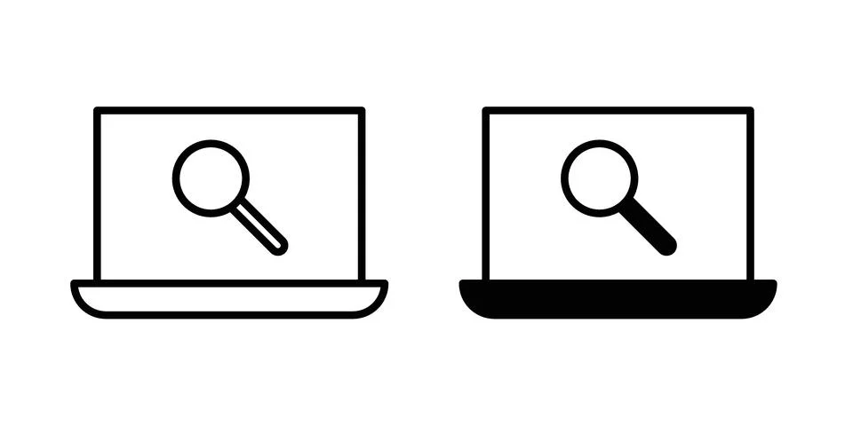 Browsing icon Illustration Eps10 for web or app Stock-Illustration