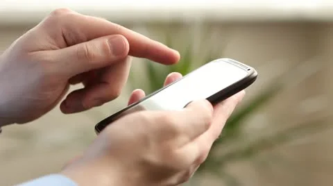 Browsing information on smart Stock Footage 22008788