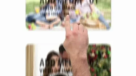 Browsing Media Vertical (white) Stock After Effects