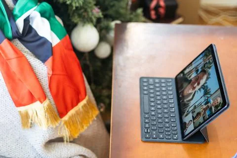 Browsing Network Internet UAE Flag Concept Foto stock