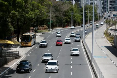 Brt transport system Stock Photos