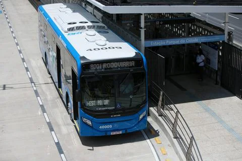 Brt transport system Stock Photos