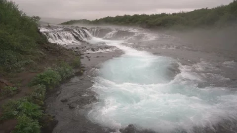 Bruarfoss Stock Footage 144371038
