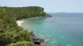 Bruce Peninsula National Park. Cliffs and water of Georgian bay. HD Footage