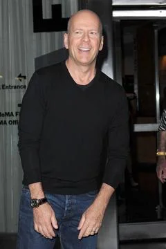  Bruce Willis at a screening of Red 2 at MOMA in New York City - 16 July 2... Stock Photos