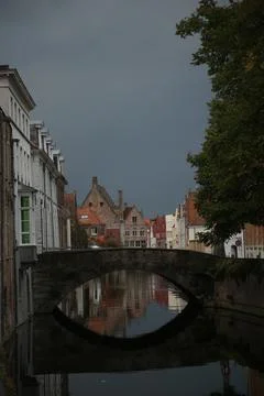 Bruges bridge Stock Photos