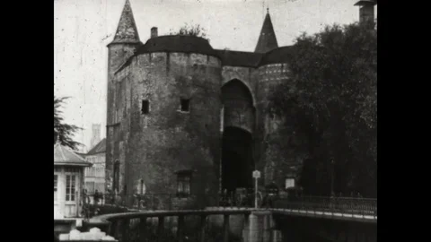 Bruges Monuments Stock Footage 83603024