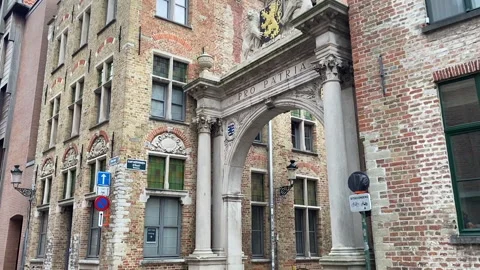Bruges old city Stock Footage 232033260