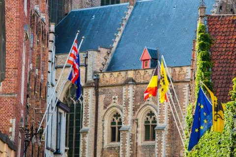 Bruges sightseeing Stock Photos