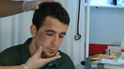 Bruise care 스톡 동영상 35860441