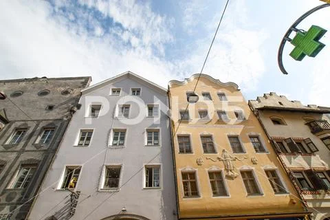 Bruneck, South Tyrol, Brunico, Alto Adige, Italia, Italy, Europe Stock Photos