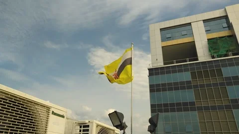 Brunei Darussalam Flag Stock-Footage 248148677