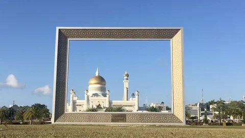 Brunei Frame Stock Footage