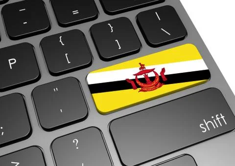 Brunei Stock Illustration