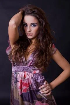 Brunette Stock Photos