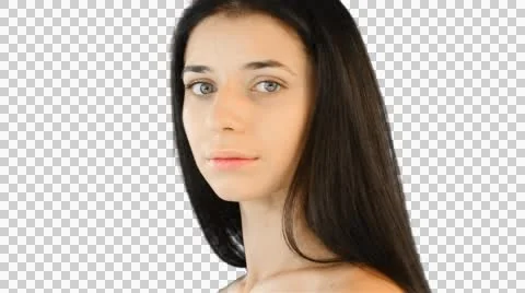 Brunette surprised Stock Footage 53213597