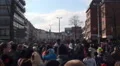 Brunswick carnival Schoduvel Braunschweig city zoom HD Footage
