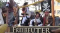 Brunswick carnival Schoduvel Braunschweig pirates HD Footage