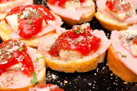 Bruschetta Stock Photos