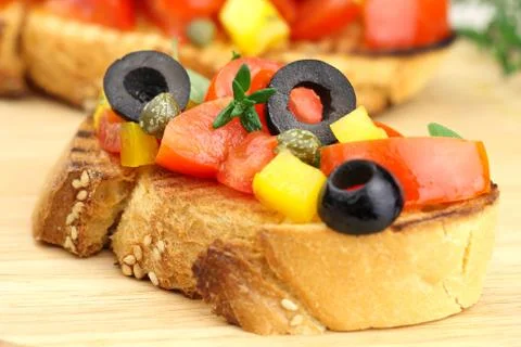 Bruschetta Stock Photos
