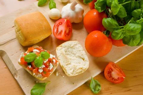 Bruschetta Stock Photos