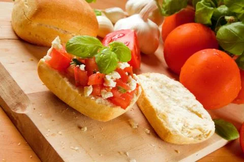 Bruschetta Stock Photos