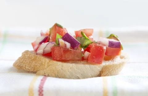 Bruschetta 스톡 사진