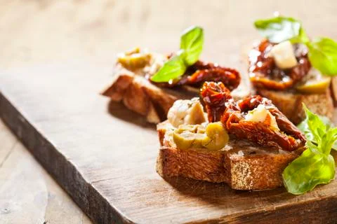 Bruschetta Stock Photos