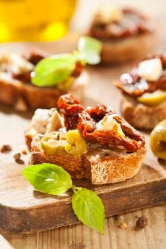 Bruschetta Stock Photos