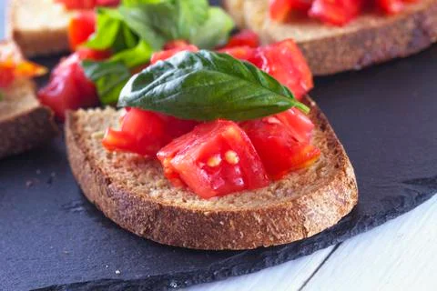 Bruschetta Stock Photos