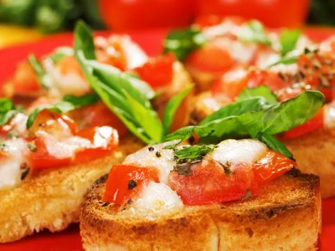 Bruschetta Stock Photos