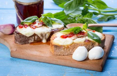 Bruschetta Stock Photos
