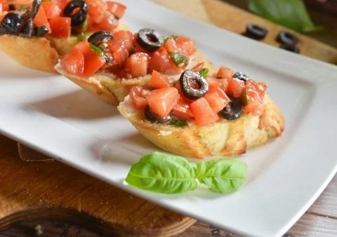 Bruschetta Stock Photos