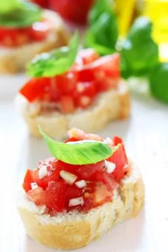 Bruschetta Stock Photos