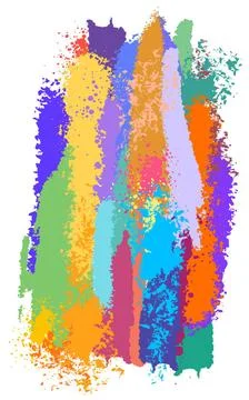 Brush and splash vector design background Vector Illustration of Abstract ... Stock Photos