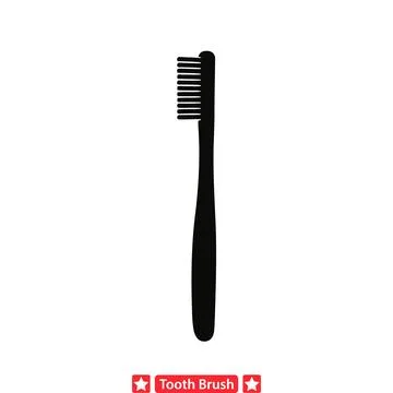 Brush Away Plaque  Assorted Toothbrush Vectors for Effective Cleaning Illustrazione stock