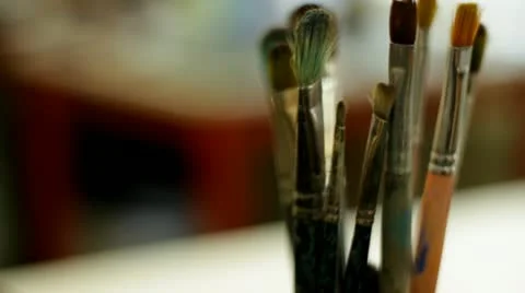 Brush background Stock Footage 11508493