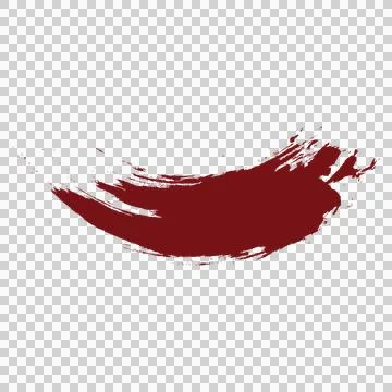 Brush Black Stroke Ink Mark marking abstract white texture Stock Illustration