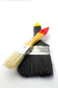 Brush bristles Stock Photos
