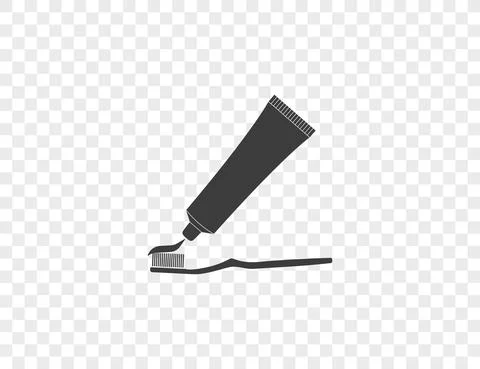 Brush, cleaning, toothbrush, toothpaste icon. Vector illustration. 스톡 일러스트