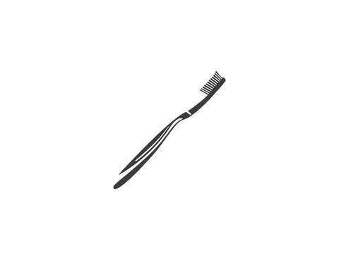 Brush, cleaning, toothbrush, toothpaste icon. Vector illustration. Stock Illustration