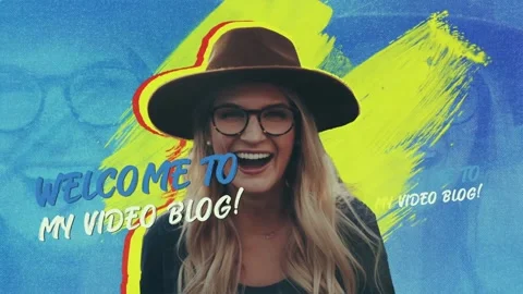 Brush Colorful Intro 스톡 After Effects