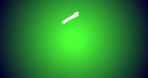 Brush drawing. Circle Animation with Alpha Channel Stockbeeldmateriaal 105173571