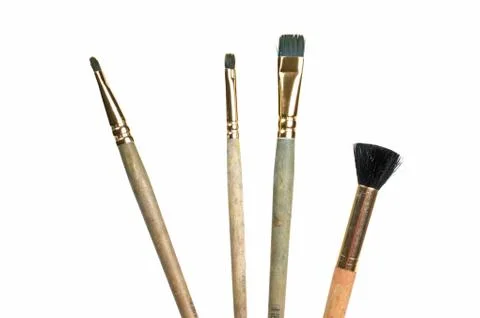 Brush drawing Stock Photos