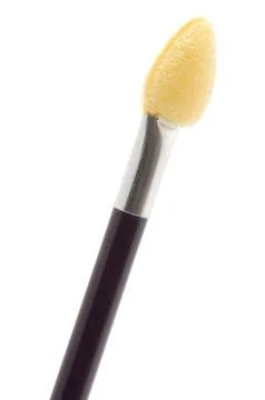 Brush for face macro Stock Photos