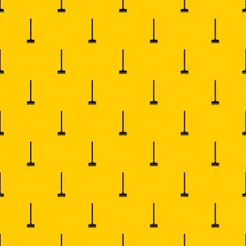 Brush for a floor pattern vector Illustrazione stock