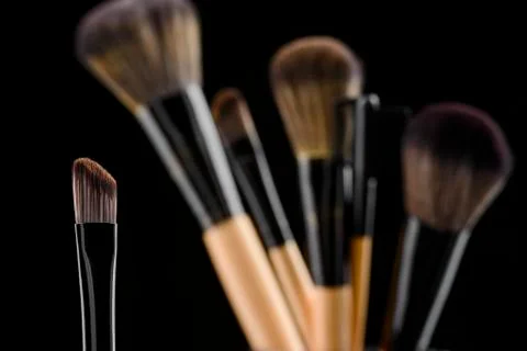 The brush in focus Stock Photos