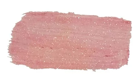 Brush with glitter vector beige isolated Stock Illustration