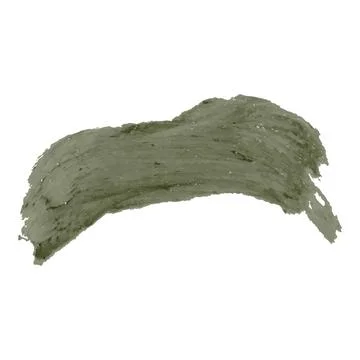 Brush with glitter vector green marsh color isolated Stock Illustration