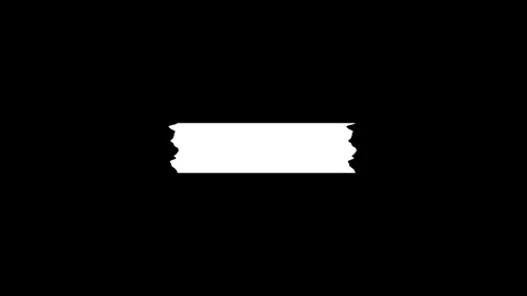 Brush Grunge on Black Background with Alpha Channel, Perfect for Titles or Text  Video stock 303196690